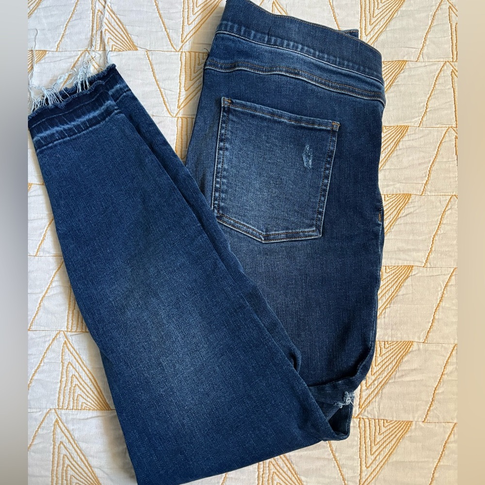 SPANX Blue Jeggings